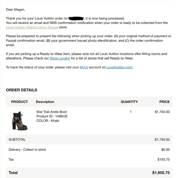 Louis Vuitton Combat Boots - Picture 9 of 9